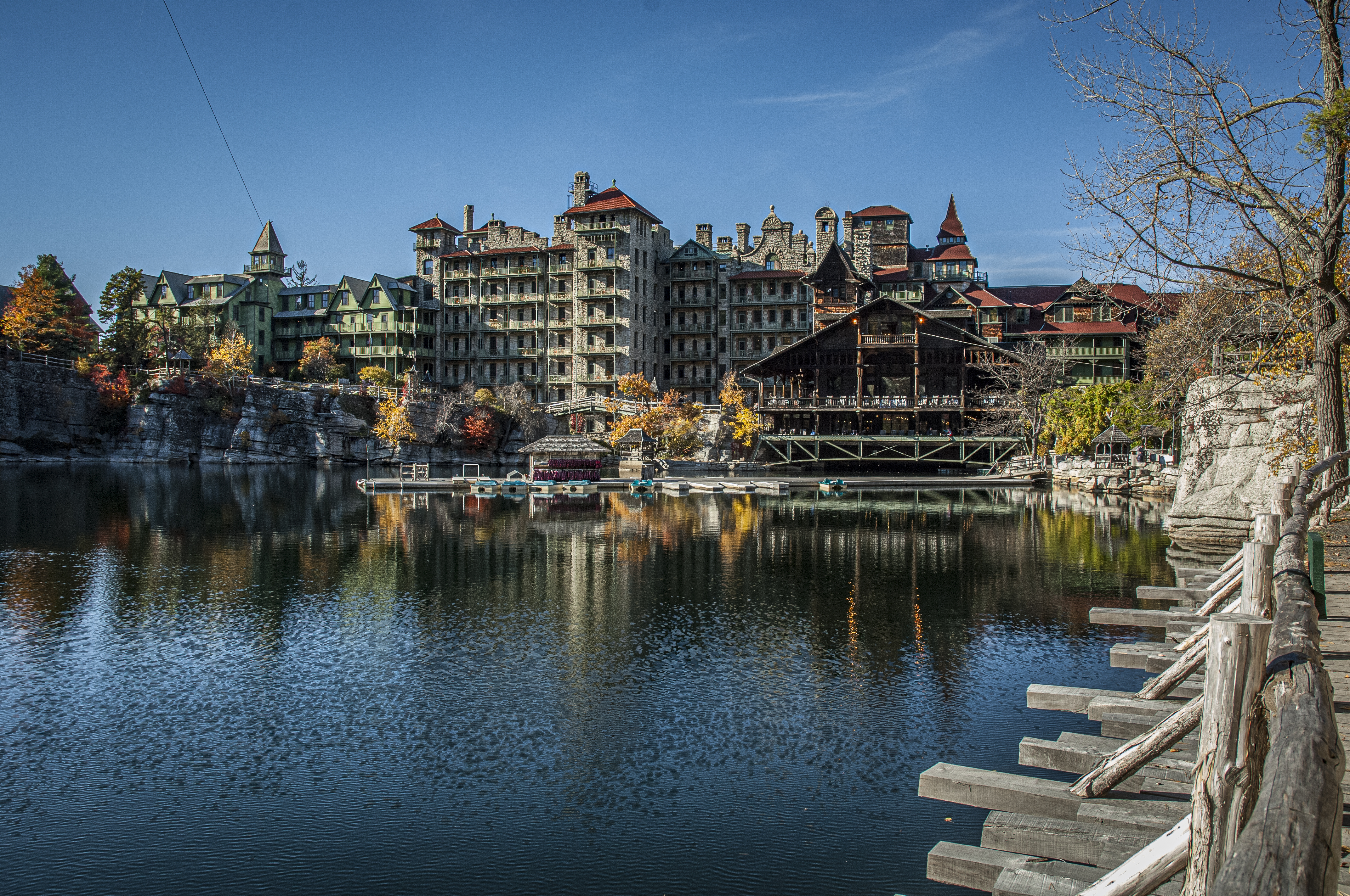 Autumn at Mohonk Mountain House, NY