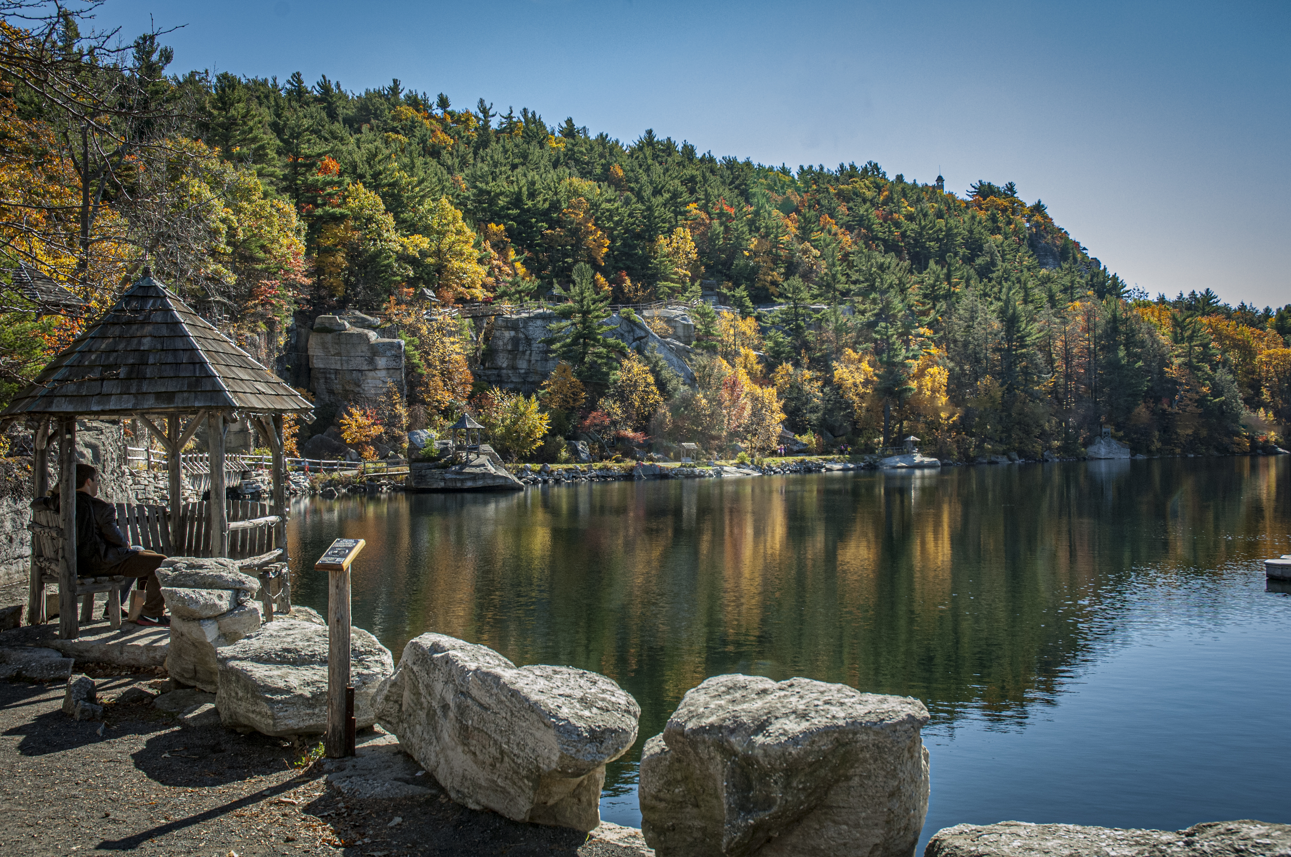 Autumn at Mohonk Mountain House, NY