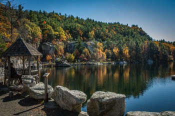 Autumn at Mohonk Mountain House, NY